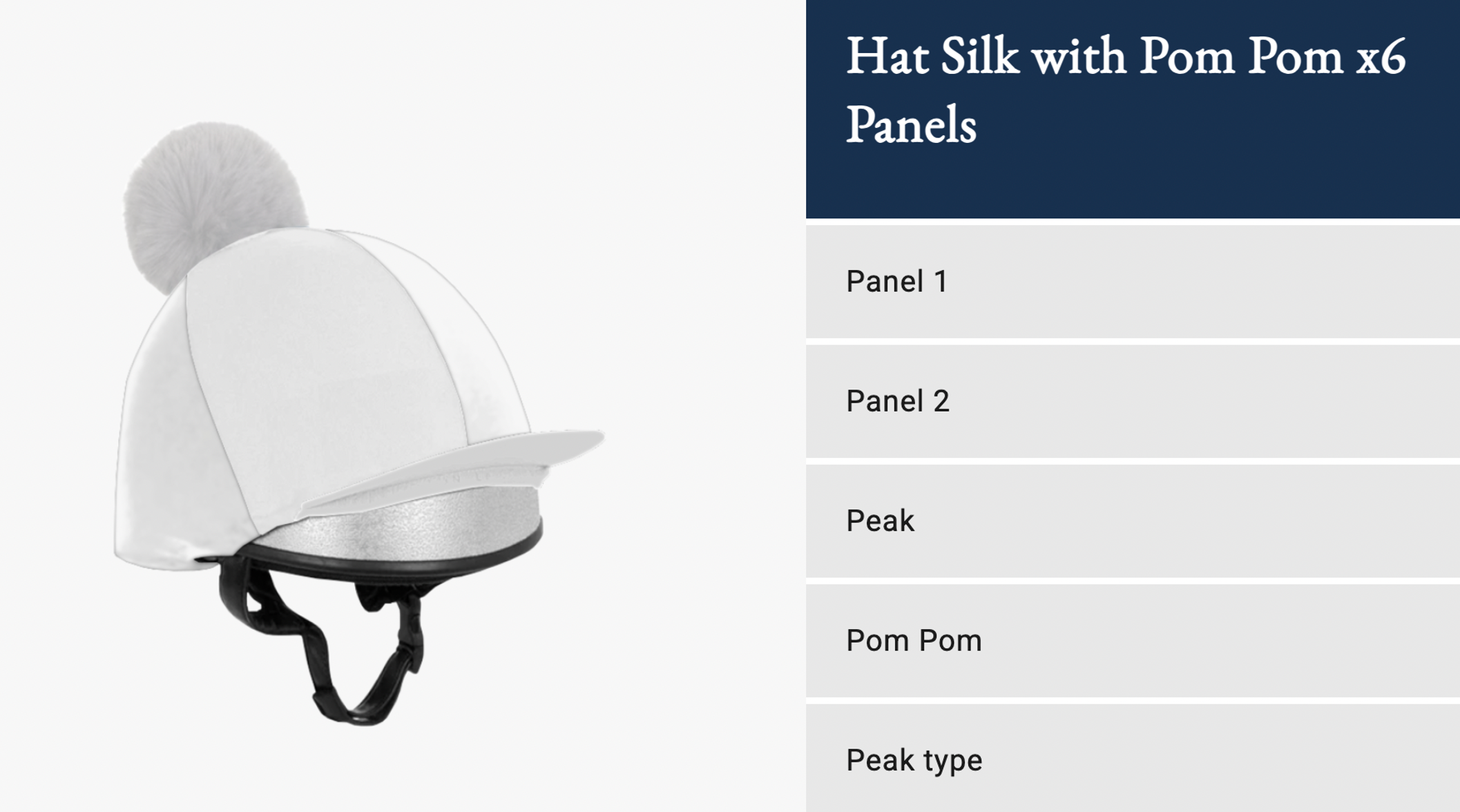 Build your own hat silk