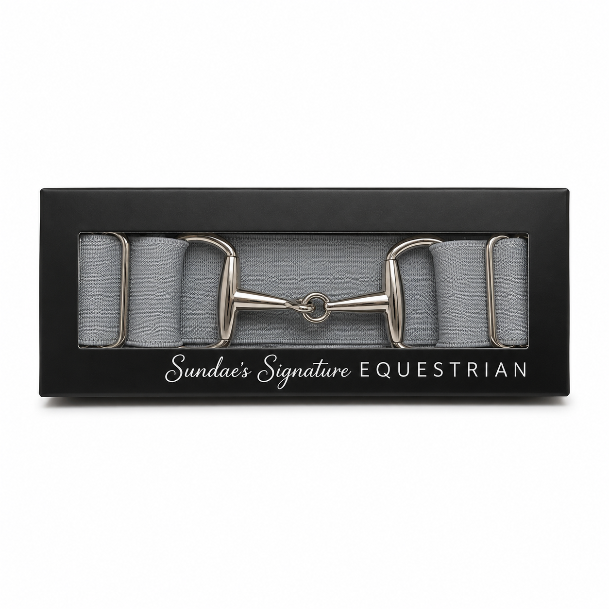 Grey Snaffle Belt