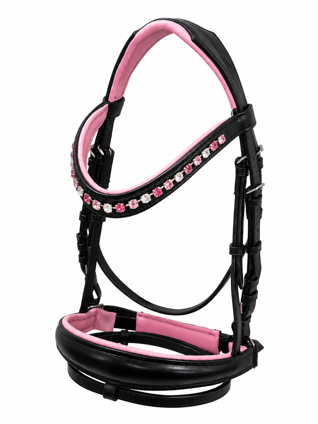 Aurelia Hanoverian Bridle - Rose