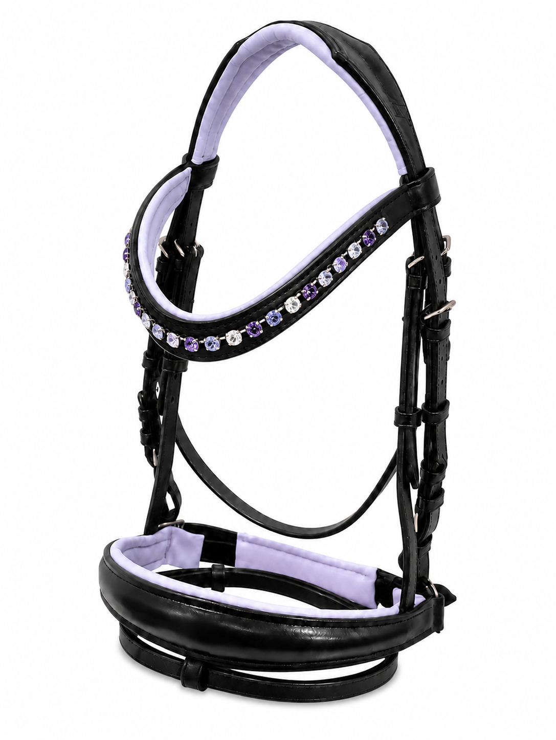 Aurelia Hanoverian Bridle - Lavender