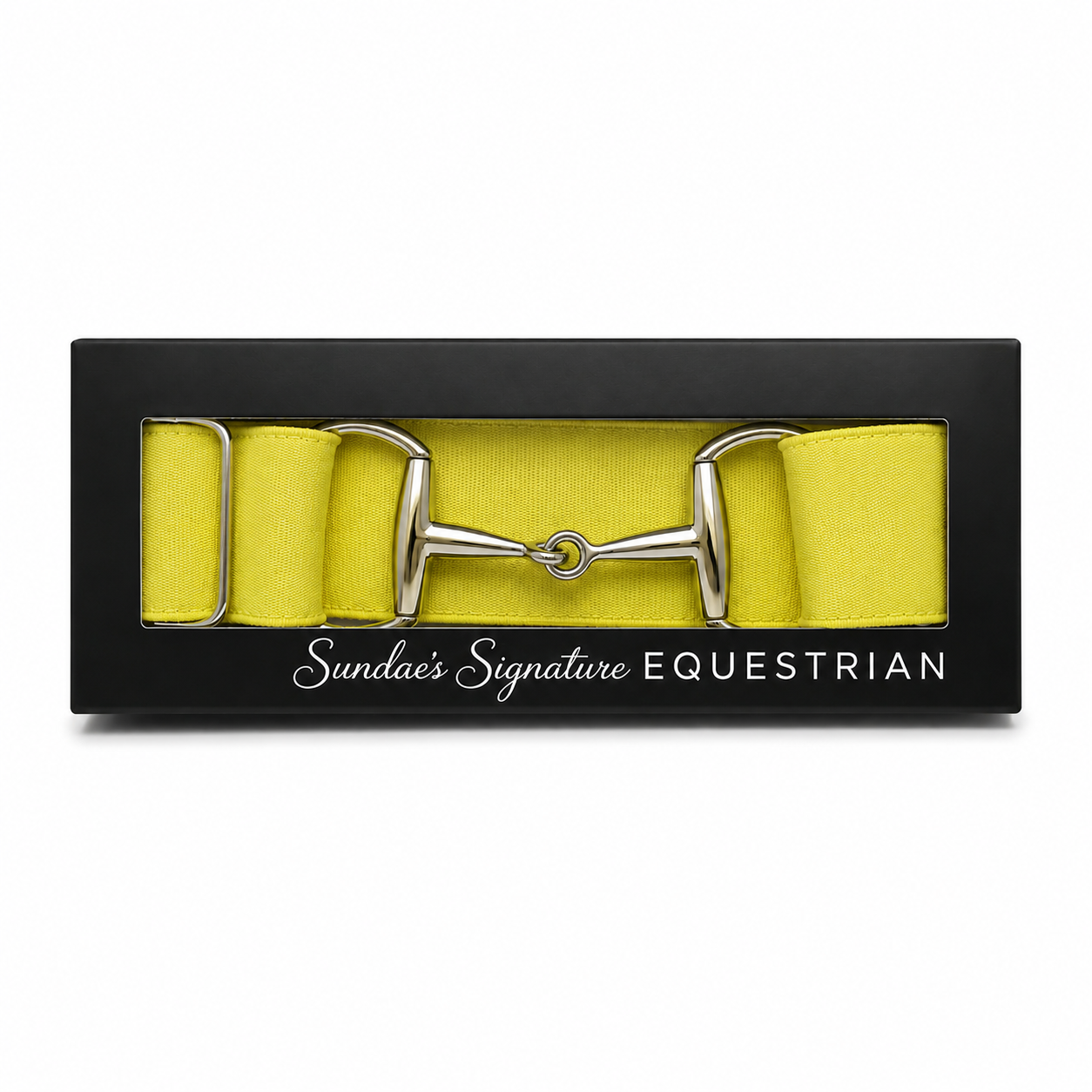 Yellow Snaffle Belt
