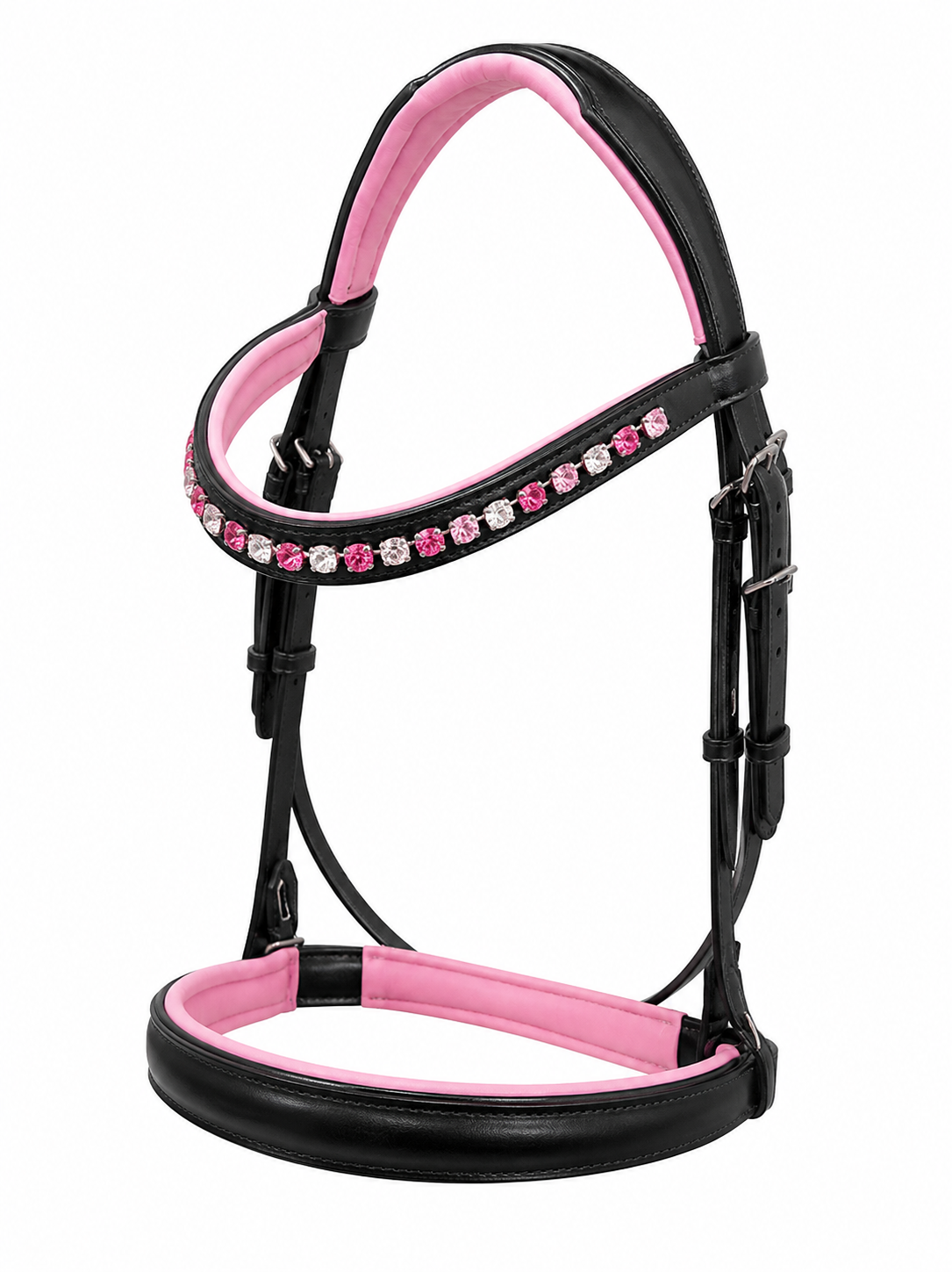 Aurelia Cavesson Bridle - Rose