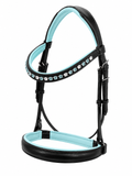 Aurelia Cavesson Bridle - Turquoise