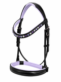 Aurelia Cavesson Bridle - Lavender