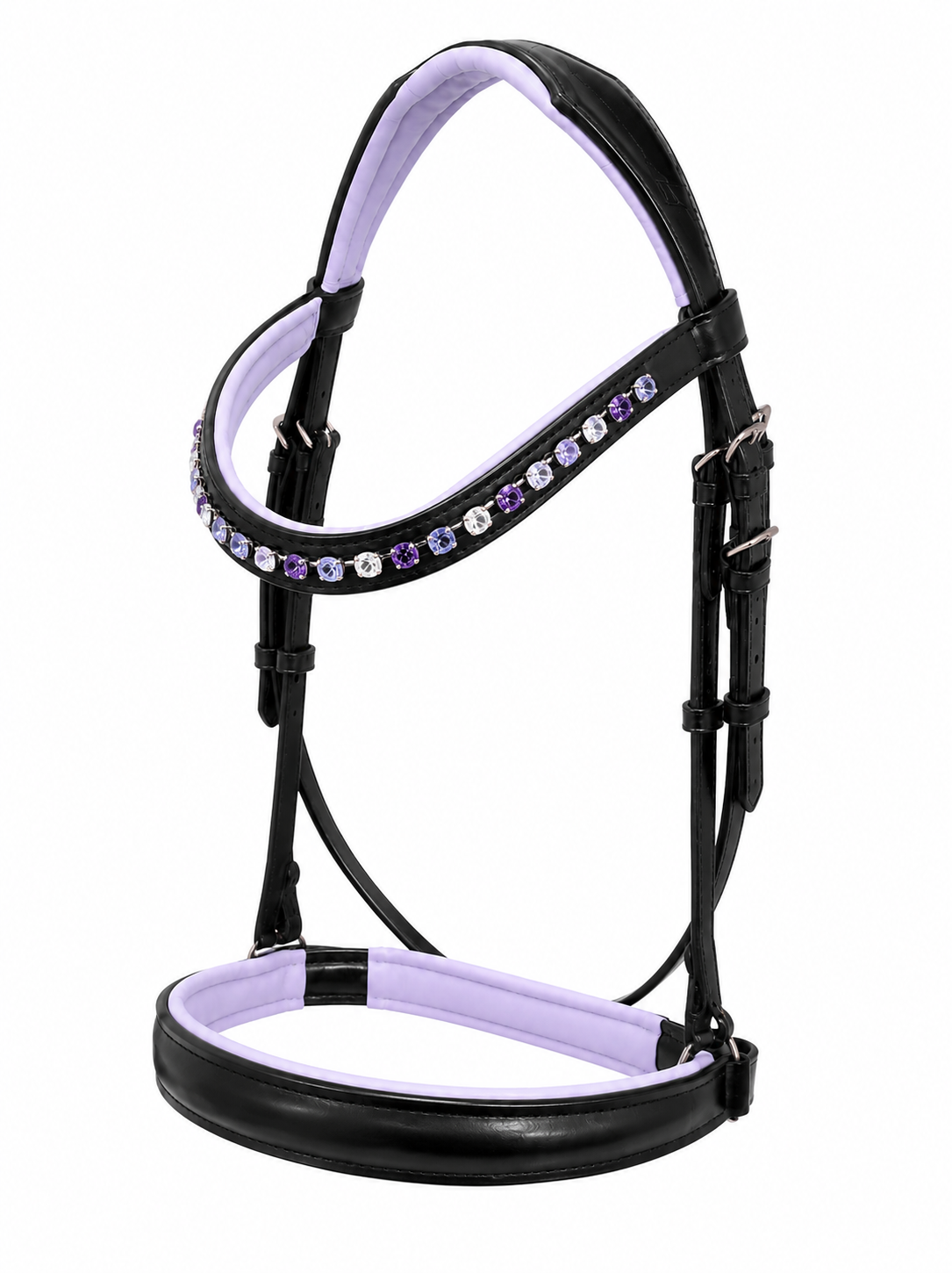 Aurelia Cavesson Bridle - Lavender