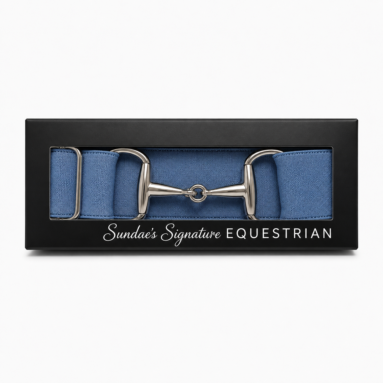 Blue Snaffle Belt